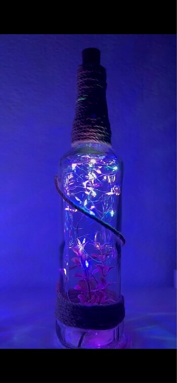 Led ışıklı şişe tasarım