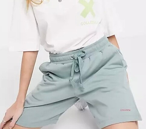collusion (asos) şort shorts