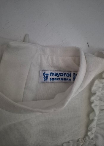 Kız Çocuk Uzun Kollu Pamuklu Elbise 6 aylık - Görsel 2