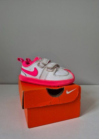 Kız Çocuk Nike Pembe Cırt Cırtlı Spor Ayakkabı - Görsel 2