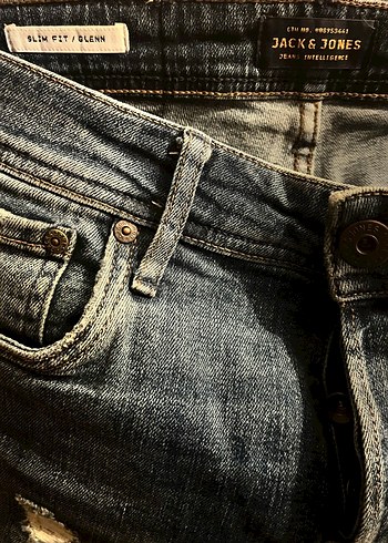 Jack jones Erkek Mavi Denim Günlük Kot Pantolon - Görsel 2