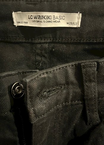 LC Waikiki Erkek Siyah Denim Normal Boy skınny Fit Jean - Görsel 2