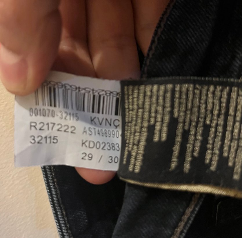 Mavi Jeans Erkek Siyah Kot Pantolon, skınny Fit, Kemerli - Görsel 3