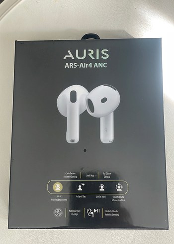AURIS ARS-Air4 ANC Beyaz Kablosuz Kulaklık