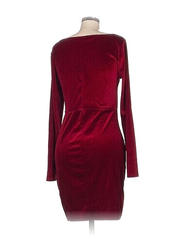 l Beden Vintage Love Kısa Elbise %70 İndirimli.