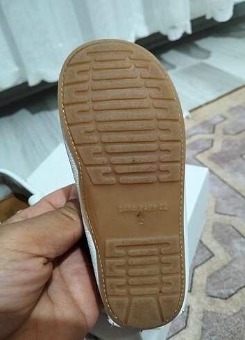 Deri bağcıklı erkek bebek ayakkabısı  - Görsel 6