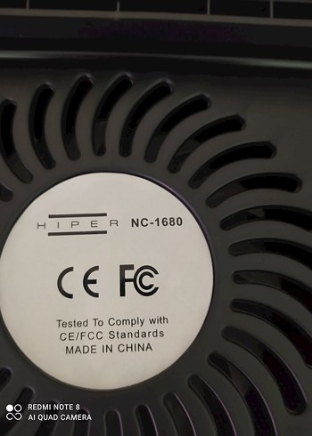 Gri Dizüstü Bilgisayar Soğutucu Fan - Görsel 5