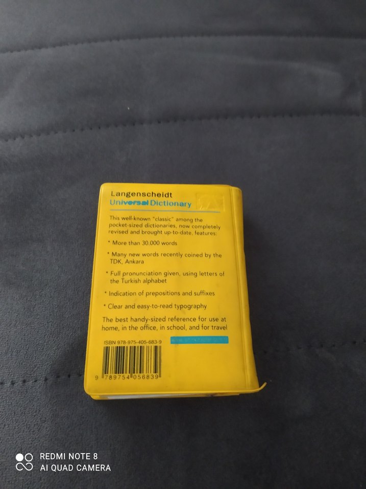 Langenscheidt Türkçe-İngilizce Evrensel Sözlük - Görsel 2