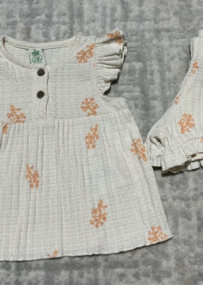 Kız çocuk şort takımı - Görsel 2