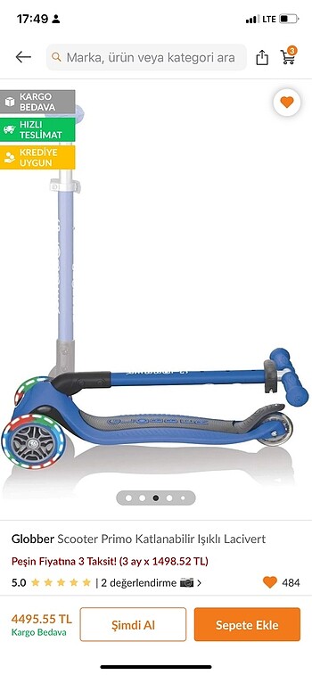 Fisher Price Globber Scooter