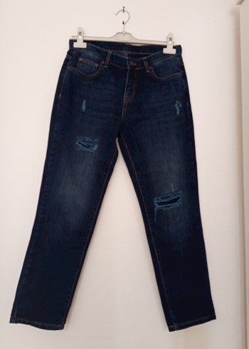Kadın Lacivert Denim Jean Pantolon