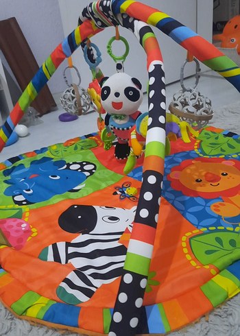 Beden Renkli Hayvan Figürlü Bebek Oyun Halısı