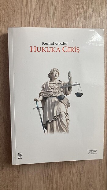Hukuka Giriş-Kemal Gözler