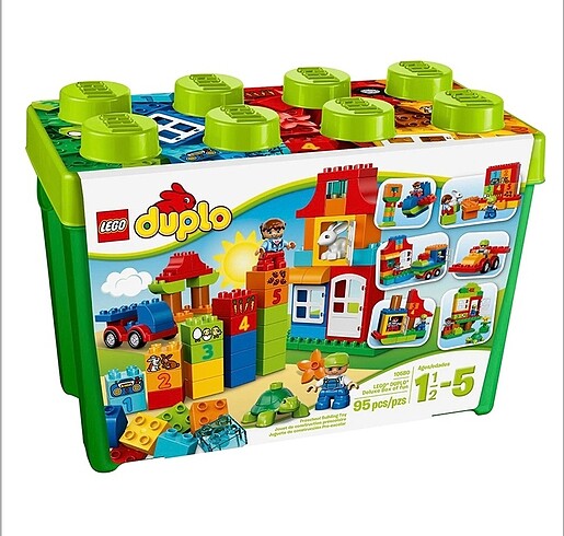 Dygusc OZEL SATIS Lego DUPLO 10580 KUTULU 95 PARÇA SATIŞ