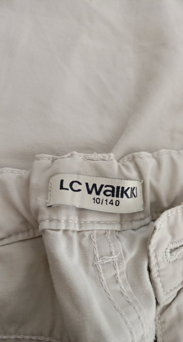 Beyaz Regular Fit Keten Kadın Pantolon - Görsel 4