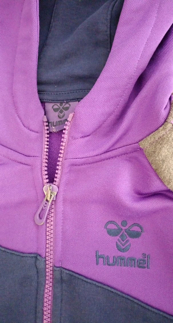 Kız Çocuk Kapüşonlu Fermuarlı Sweatshirt - Görsel 3