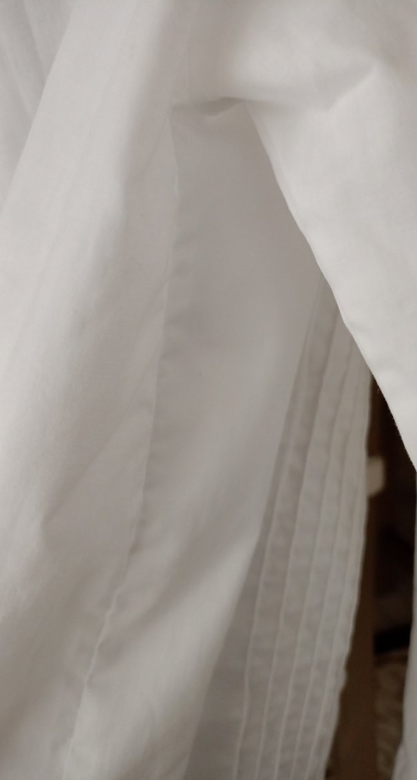 erkek Çocuk Beyaz Keten Uzun Kollu Gömlek - Görsel 5