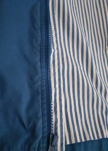 orijinal Benetton Mavi Fermuarlı Erkek Çocuk Ceketi - Görsel 7