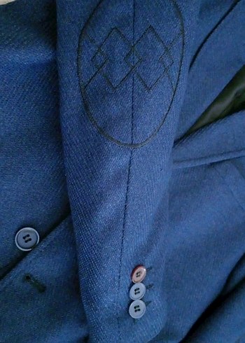 Lacivert Düğmeli Erkek çocuk Takım Ceketi - Görsel 2