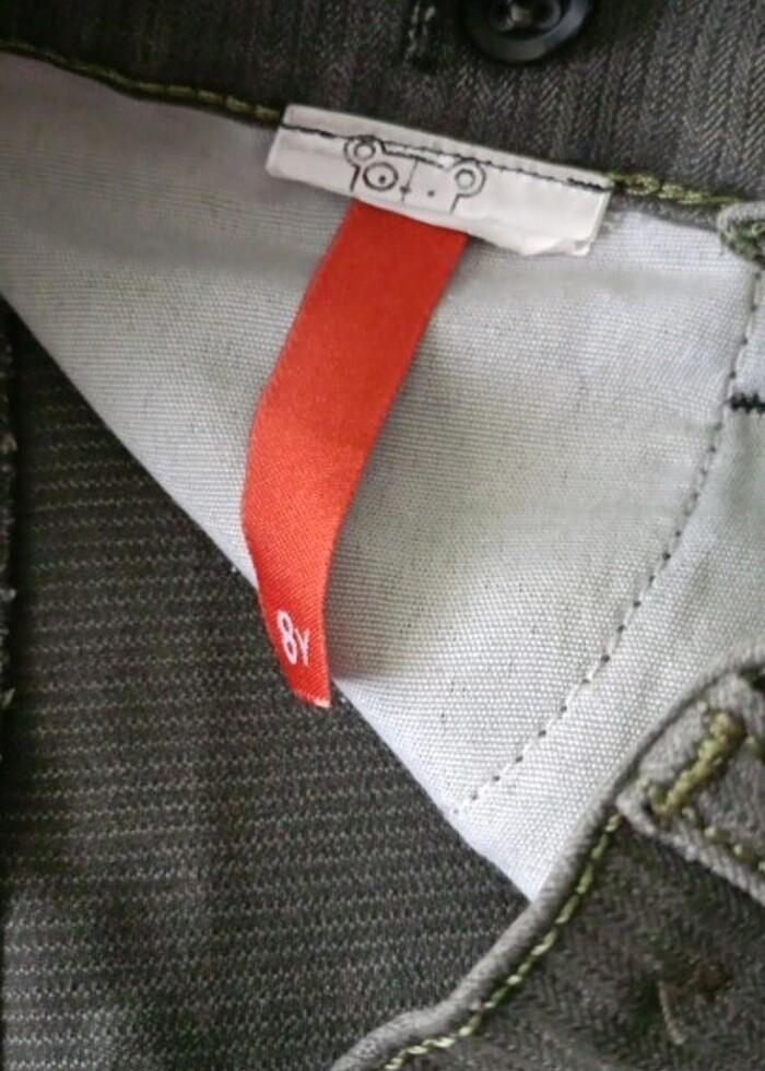 Çocuk kot şort  - Görsel 3