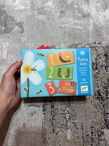 Djeco Duo Puzzle Sayılar