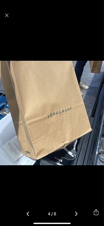  Beden lacivert Renk Longchamp Sıfır Büyük Boy