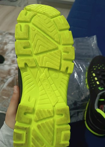 Yeşil Spor Erkek Outdoor iş Ayakkabı - Görsel 4