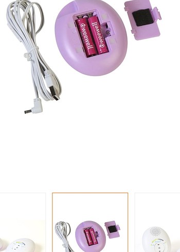 Bebek Monitörü Pastel Beyaz - Görsel 5