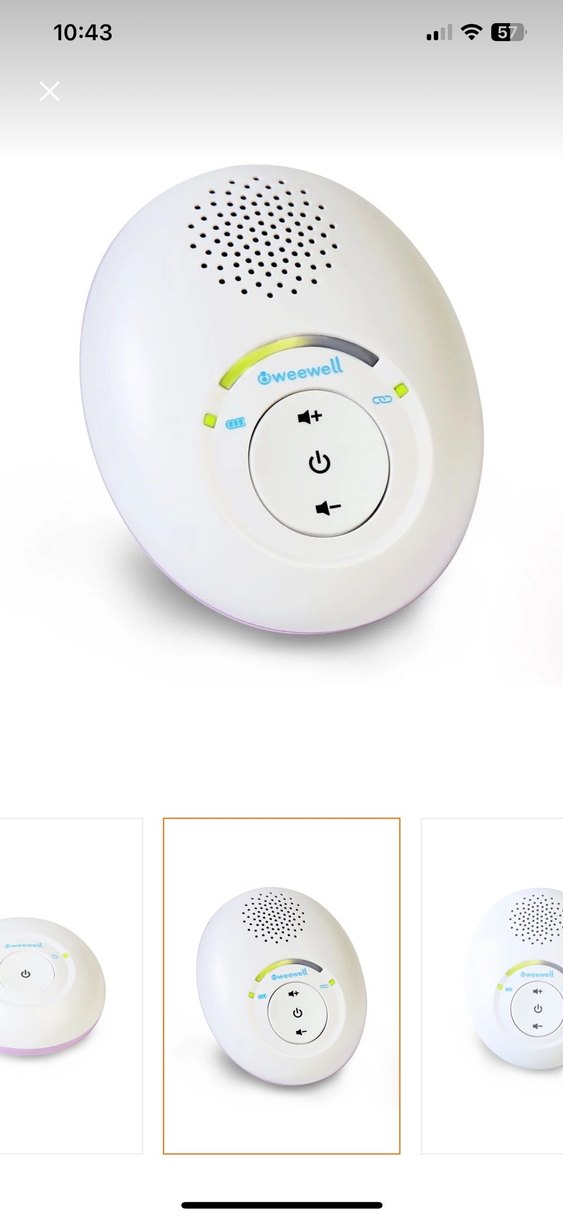 Bebek Monitörü Pastel Beyaz - Görsel 4