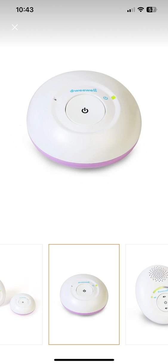 Bebek Monitörü Pastel Beyaz - Görsel 3