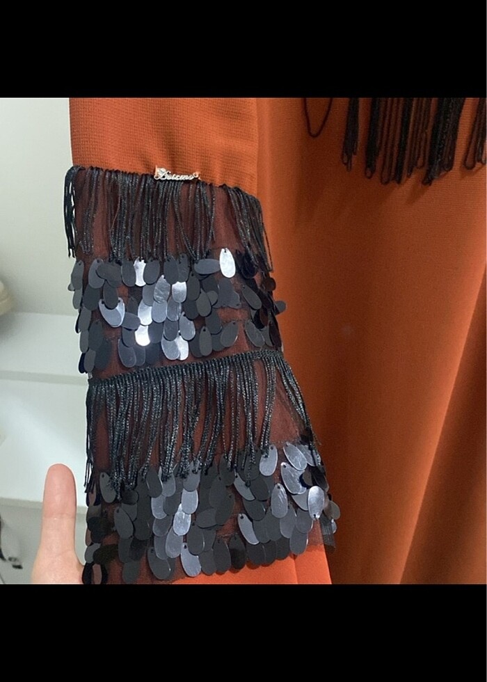 Tesettür elbise abiye SETRMS - Görsel 4