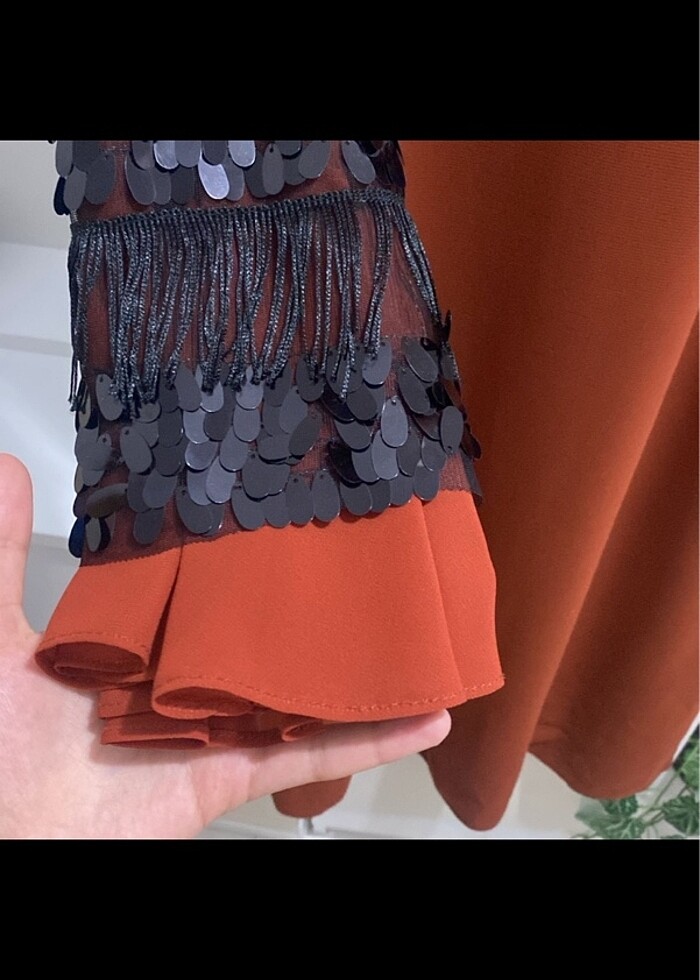 Tesettür elbise abiye SETRMS - Görsel 5