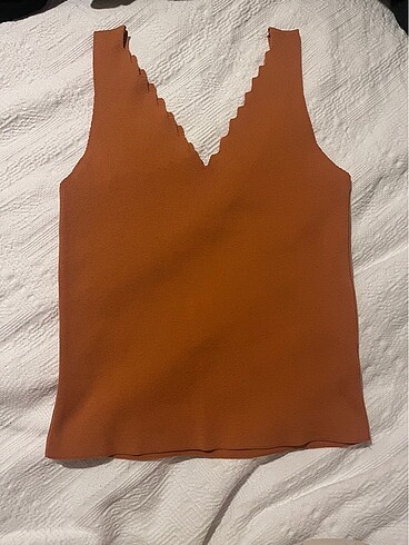 V bluz crop