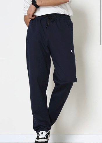 Lacivert Erkek Regular Fit Eşofman Altı - Görsel 3