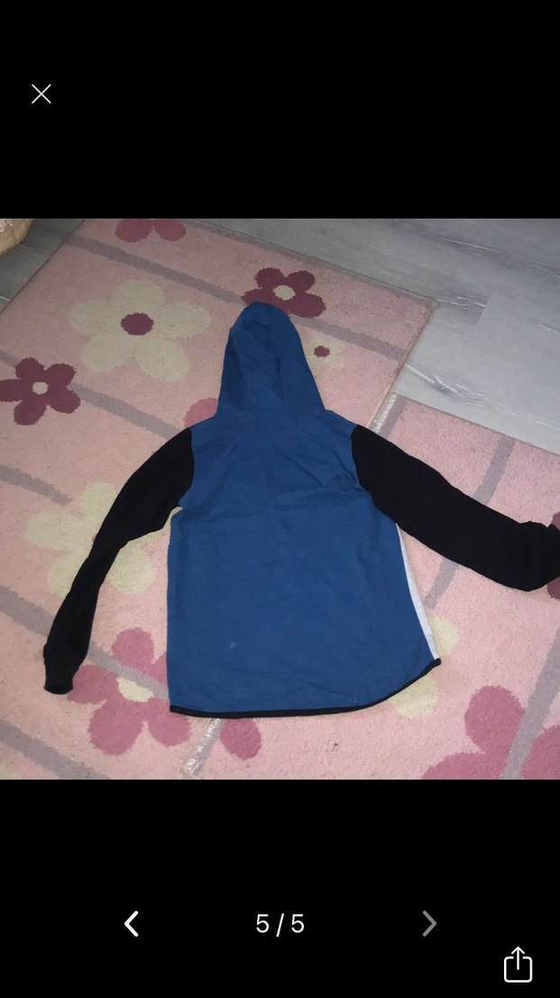 Erkek Kapüşonlu Fermuarlı Sweatshirt - Görsel 5