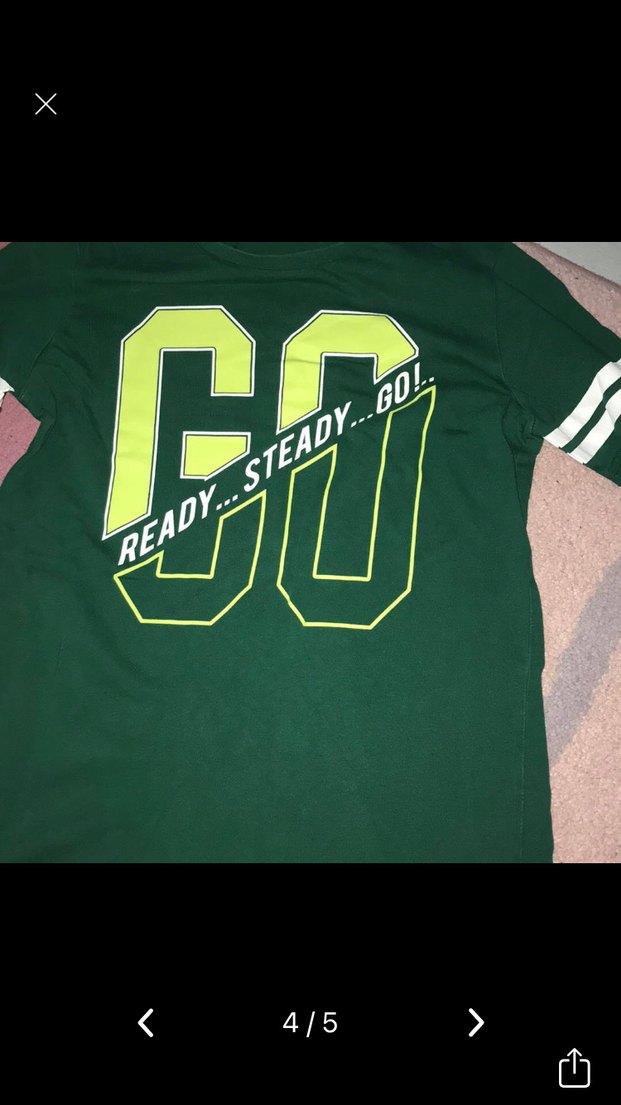 Erkek Çocuk Yeşil Baskılı Sweatshirt - Görsel 3