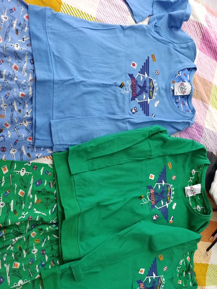 Renkli Desenli Erkek Çocuk Pijamaları - Görsel 3