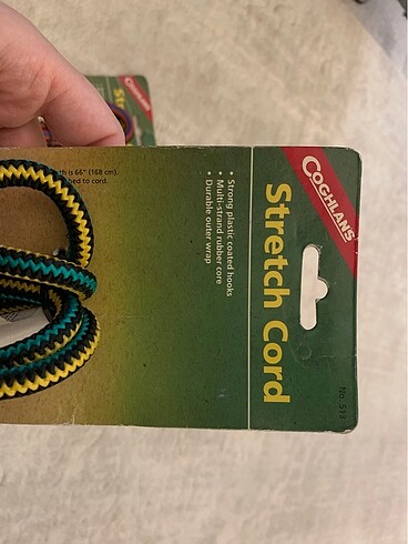 3 Adet Streç Kordon 84 cm kancalı - Görsel 2