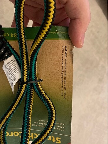 3 Adet Streç Kordon 84 cm kancalı - Görsel 4