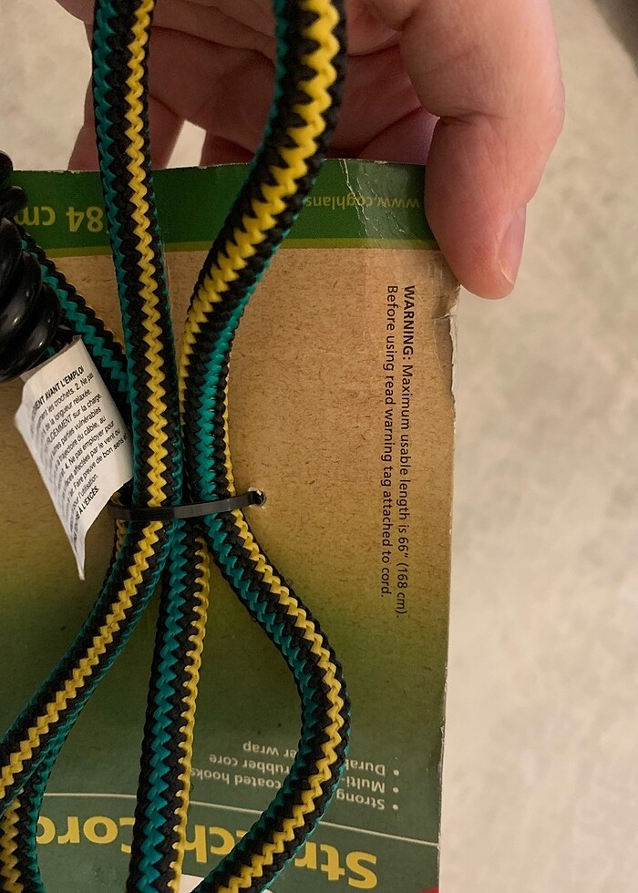 3 Adet Streç Kordon 84 cm kancalı - Görsel 4