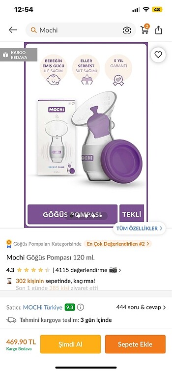 Mochi göpüs pompası