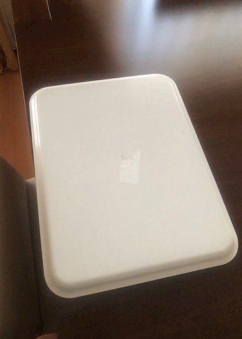 Mavi Desenli Yazılı Servis Tabağı tepsi 36 27 - Görsel 2