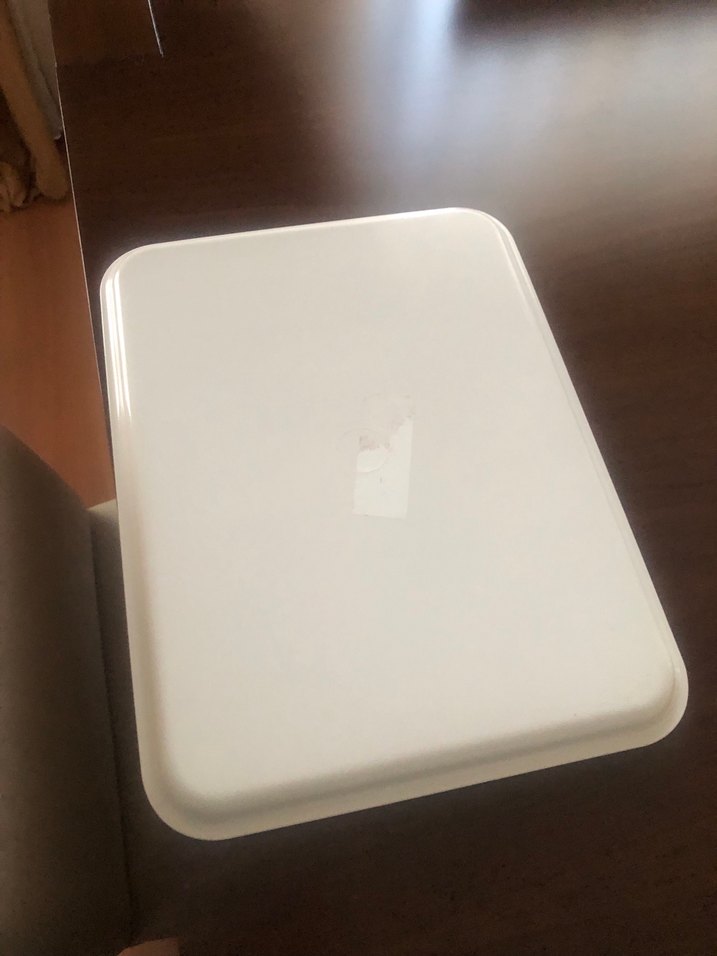 Mavi Desenli Yazılı Servis Tabağı tepsi 36 27 - Görsel 2