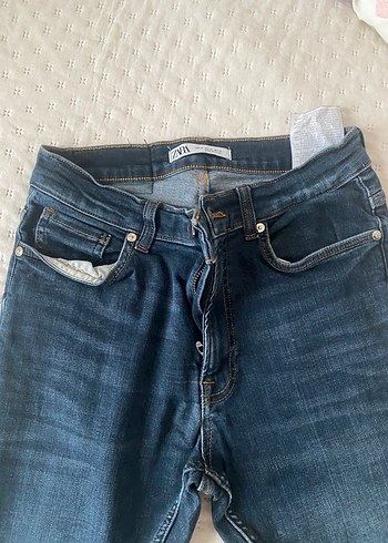 Kadın Lacivert Denim Normal Kesim Jean - Görsel 2