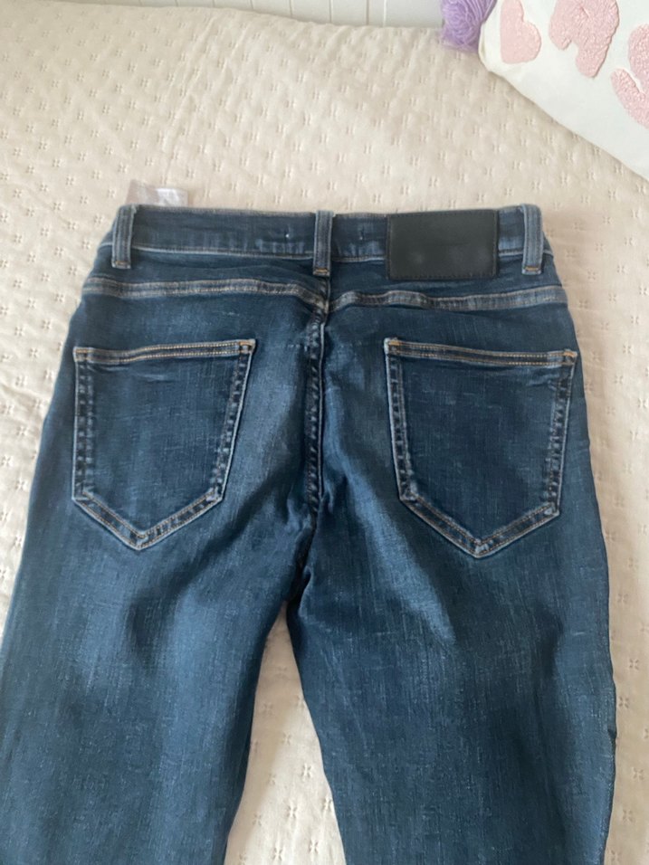 Kadın Lacivert Denim Normal Kesim Jean - Görsel 4