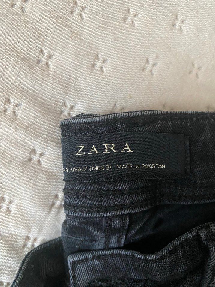 Erkek Siyah Regular Fit Denim Jean - Görsel 2