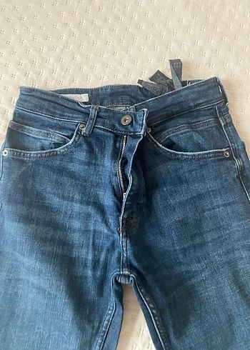 Kadın Lacivert Normal Kesim Denim Pantolon - Görsel 3
