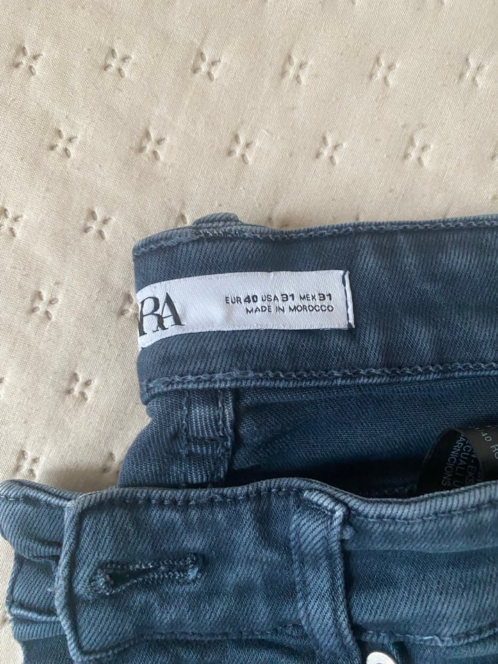 Erkek Lacivert Regular Fit Denim Pantolon - Görsel 2