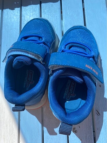 21 Beden mavi Renk Bebek spor ayakkabı