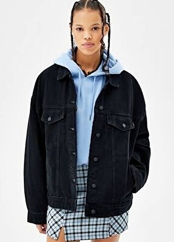 Bershka oversize denim ceket